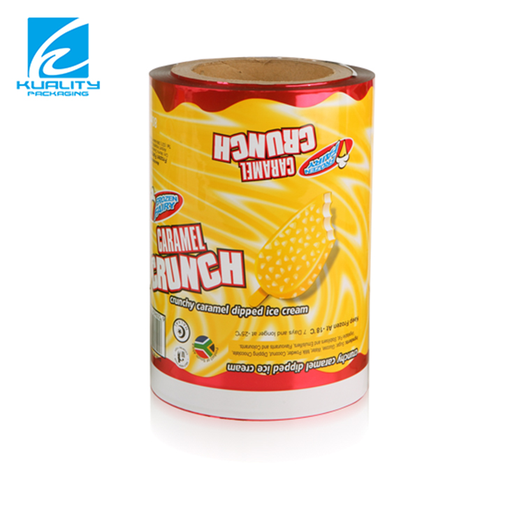Cold sealing film for ice cream